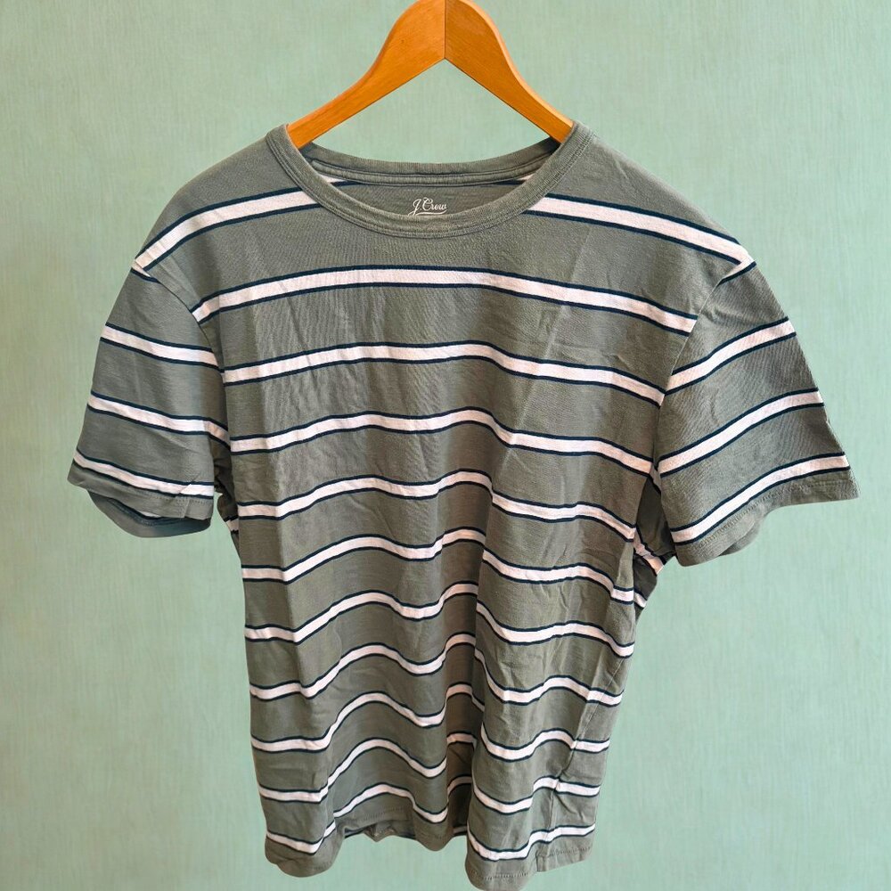 J.CREW 🏷️ Striped T-Shirt | Short Sleeve